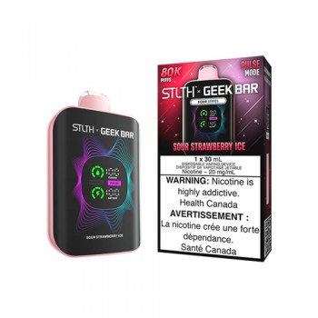 STLTH X Geekbar Sour Strawberry Ice 20mg